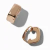 Claire's Anneaux|Clips Et Autocollants-Créoles à clip couleur dorée épaisses