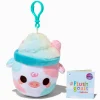 Claire's Cuddle Barn®-Décoration à clip pour sac en peluche Mooshake barbe à papa 8 cm en exclusivité chez Claire’s #Plush Goals by Cuddle Barn®