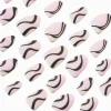 Claire's Ongles-Faux ongles vegan en amande tourbillon noirs et violets - Lot de 24
