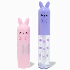Claire's Lèvres-Gloss lapin chibi - Lot de 2