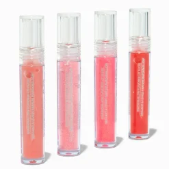 Claire's Lèvres-Gloss parfumés à la pêche - Lot de 4