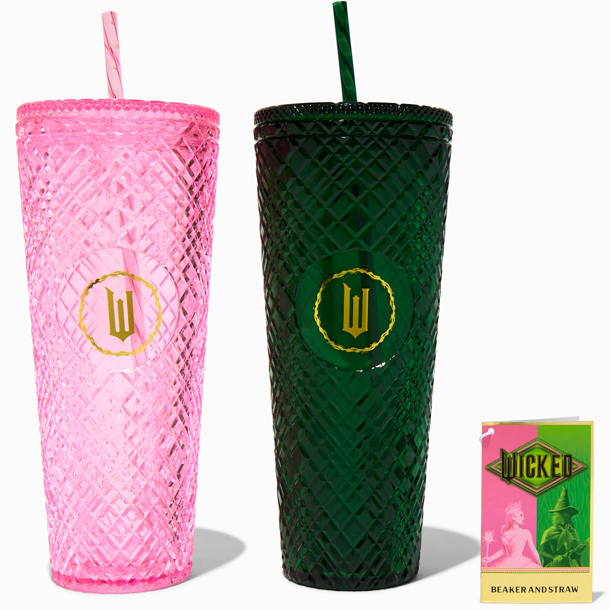 Claire's Gourdes Et Tasses-Gobelet Glinda et Elphaba en exclusivité chez Claire’s Wicked™ - Les modèles peuvent varier