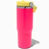 Claire's Gourdes Et Tasses-Gourde en acier inoxydable color block rose et jaune