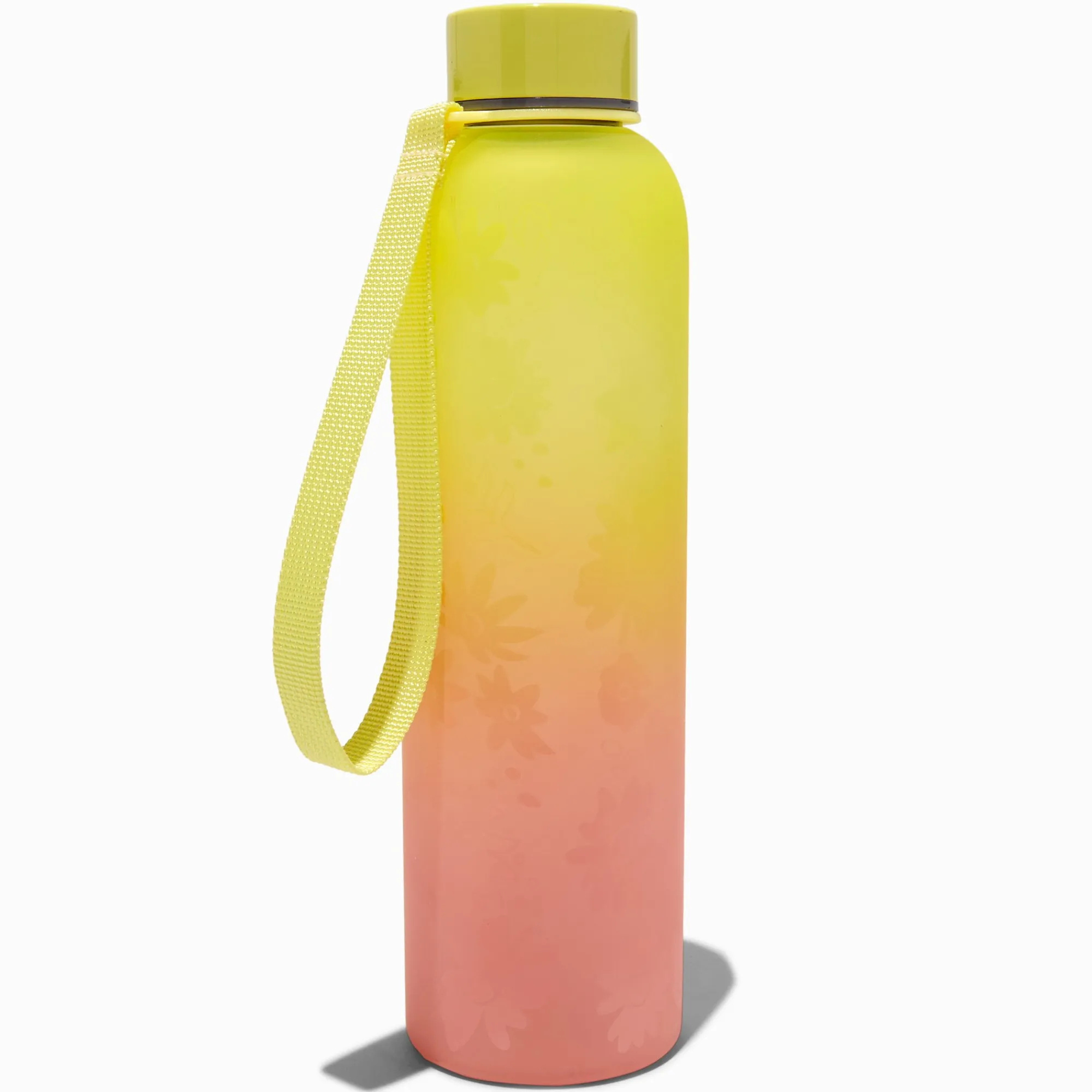 Claire's Gourdes Et Tasses-Gourde à fleurs avec dégradé jaune et orange