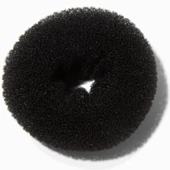 Claire's Accessoires Coiffure-Grand donut pour cheveux noirs