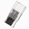 Claire's Barrettes Et Pinces-Hair Pins - Black, 30 Pack