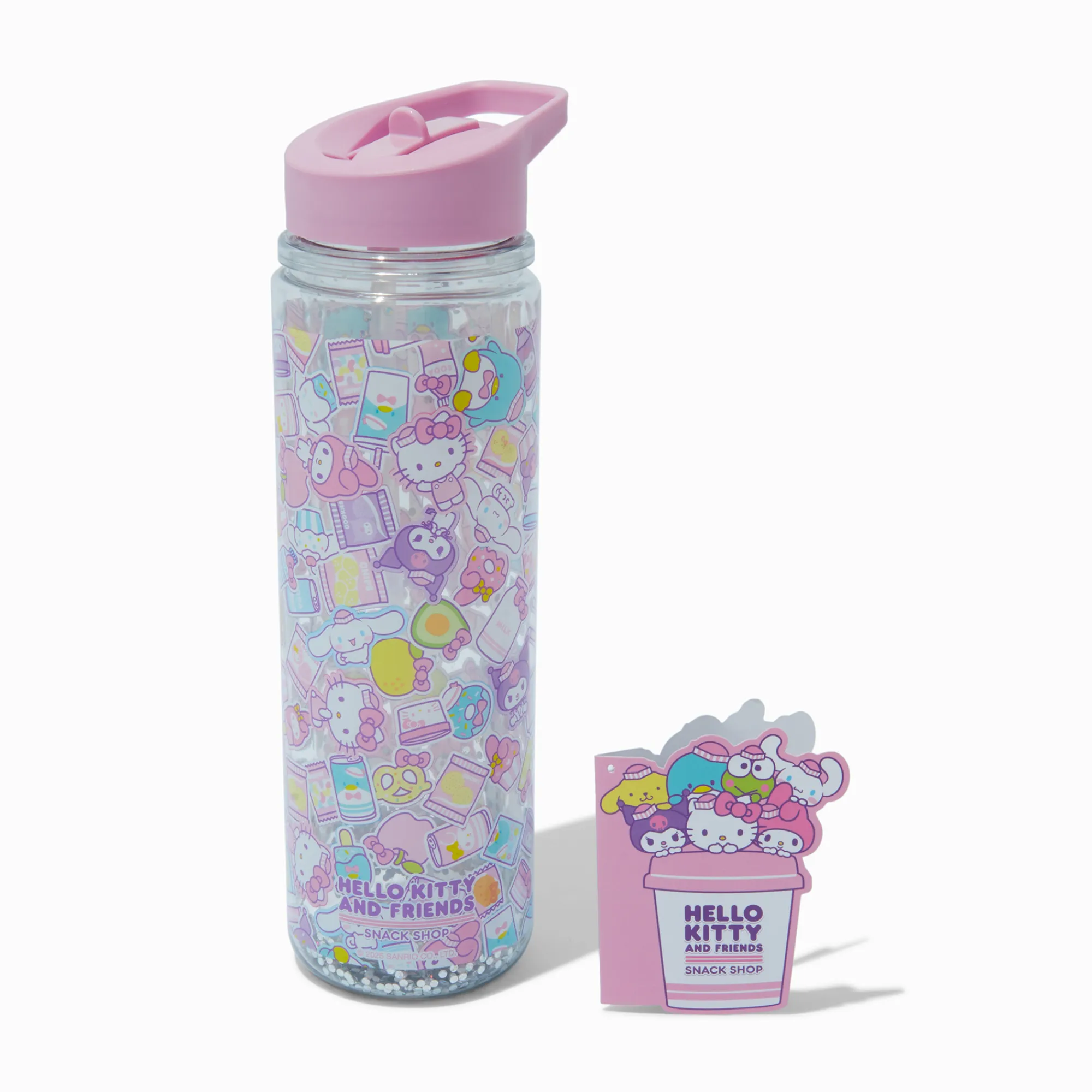 Claire's Gourdes Et Tasses-Hello Kitty® And Friends Snack Shop Water Bottle