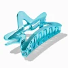 Claire's Barrettes Et Pinces-Holographic Blue Star Hair Claw