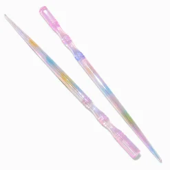 Claire's Accessoires Coiffure-Holographic Hair Sticks - 2 Pack