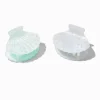 Claire's Barrettes Et Pinces-Iridescent Seashell Small Hair Claws - 2 Pack