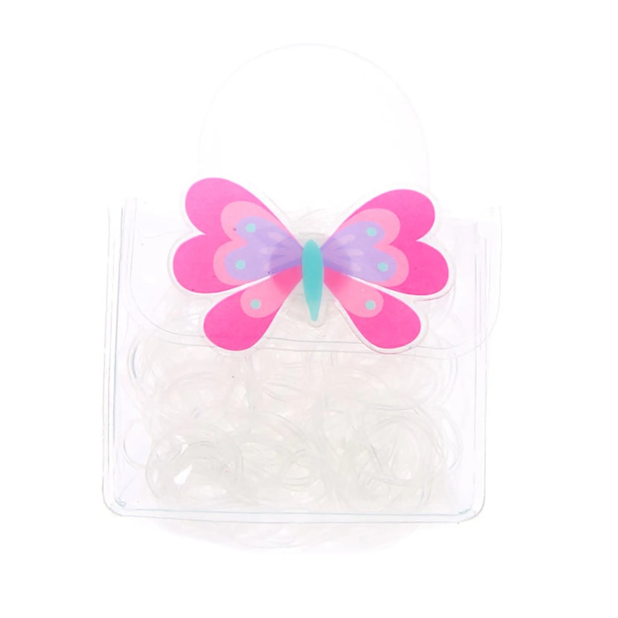 Claire's Élastiques-Élastiques à cheveux transparents en sachet Club Claire's