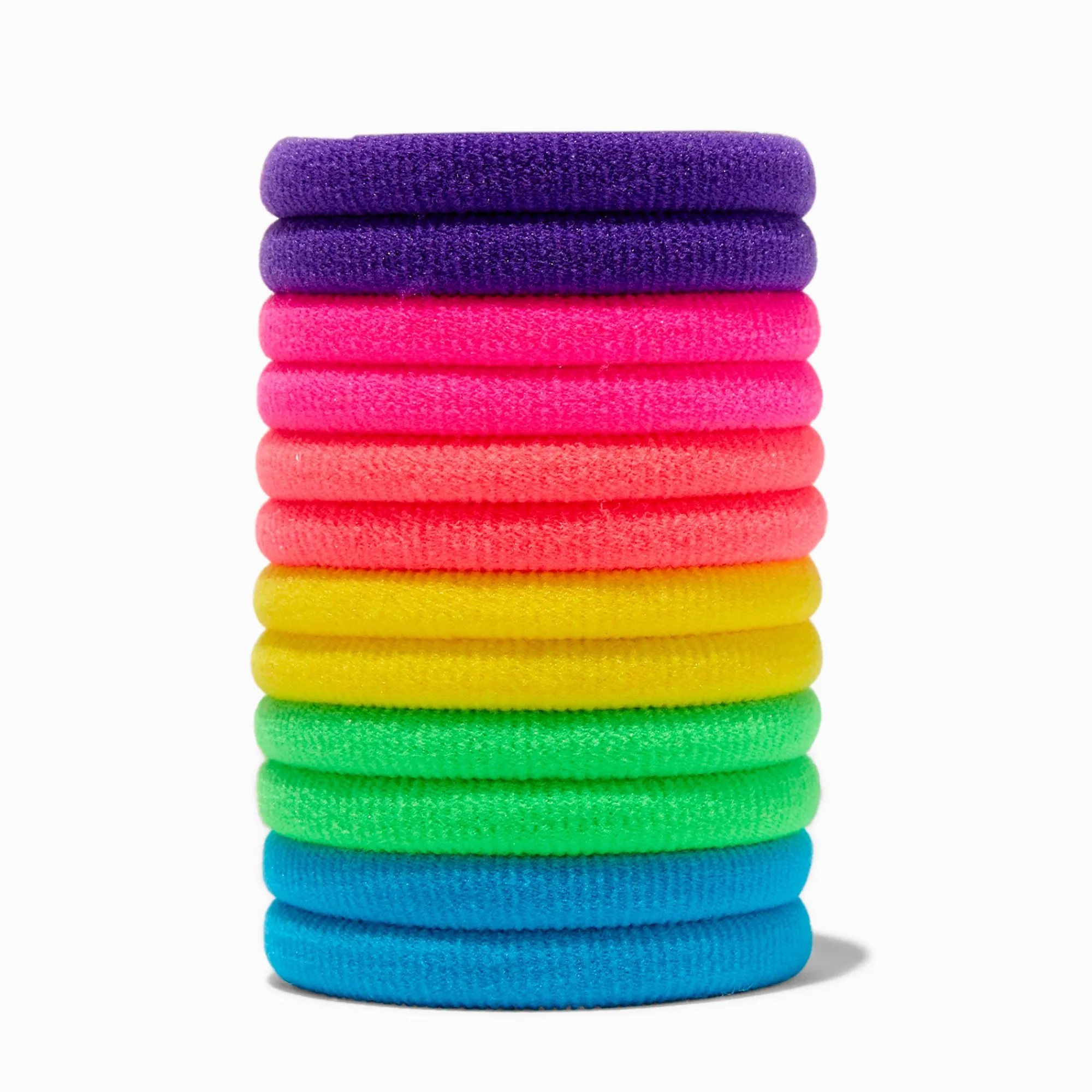 Claire's Élastiques-Élastiques fluo Claire's Club - Lot de 12