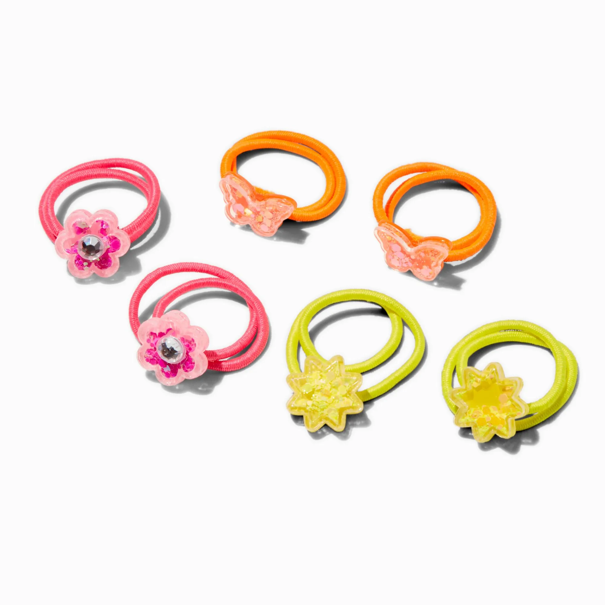 Claire's Élastiques-Élastiques icônes shaky Claire's Club - Lot de 6