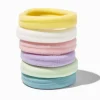 Claire's Élastiques-Élastiques roulés XL pour cheveux épais pastel - Lot de 6