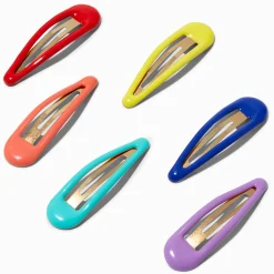 Claire's Barrettes Et Pinces-Lot de 6 barrettes clic clac arc-en-ciel Claire’s Club