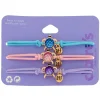 Claire's Bracelets-Lot de 3 bracelets ajustables best friends tortue pastel
