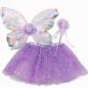 Claire's Déguisements-Lot de déguisement à sequins violet papillon Claire's Club - Lot de 3