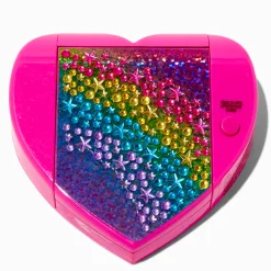 Claire's Lèvres-Lot de gloss bling-bling à ouverture mécanique étoile arc-en-ciel Claire's Club