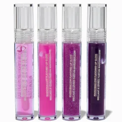 Claire's Lèvres-Lot de gloss couleur prune - Lot de 4