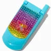 Claire's Lèvres-Lot de gloss portable à clapet bling-bling papillon bleu Claire's Club