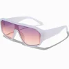 Claire's Lunettes-Lunettes de soleil écran blanches