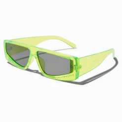 Claire's Lunettes-Lunettes de soleil racer vert fluo