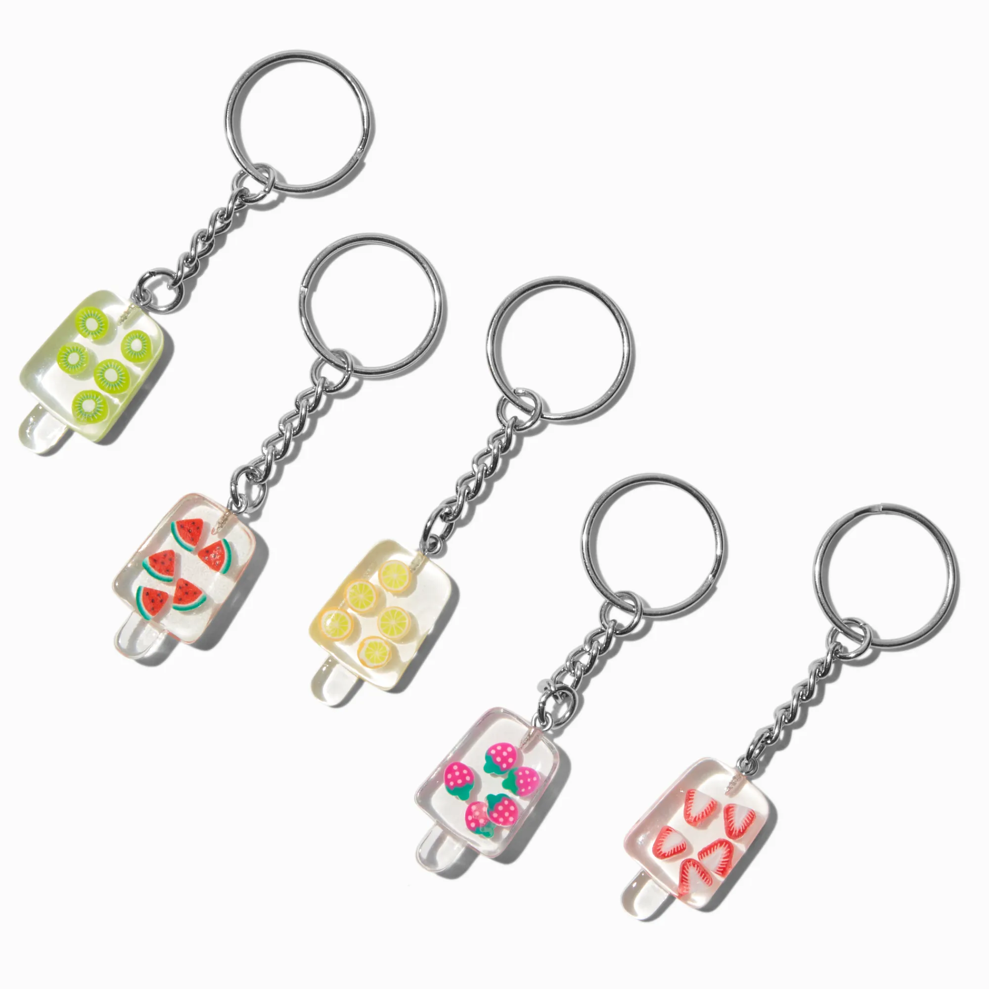 Claire's Porte-clés-Mini porte-clés sucette Best friends - Lot de 5