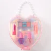 Claire's Coffrets Et Palettes-Palette compacte de maquillage sac à main cœur Claire's Club