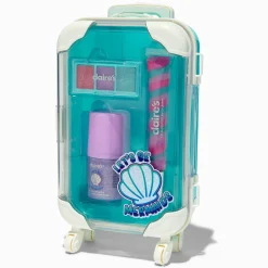 Claire's Coffrets Et Palettes-Palette compacte de maquillage body art bagage sirène