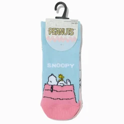 Claire's Chaussettes Et Collants|Temps Froid-Peanuts™ Snoopy No-Show Socks - 2 Pack