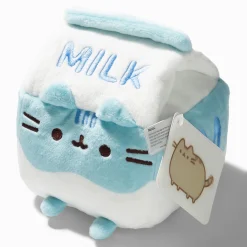 Claire's Pusheen®-Peluche carton de lait bleue 15 cm Pusheen®
