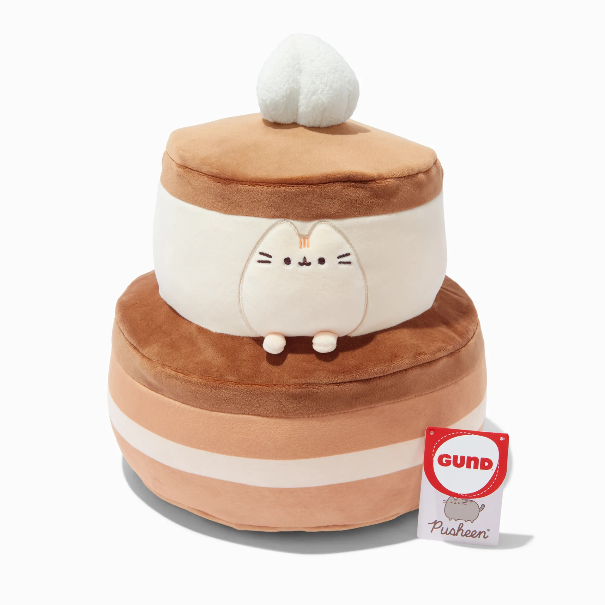 Claire's Pusheen®-Peluche Pusheen® 28 cm gâteau au chocolat GUND®