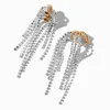 Claire's Clips Et Autocollants-Pendantes à clip franges strass en métaux mixtes