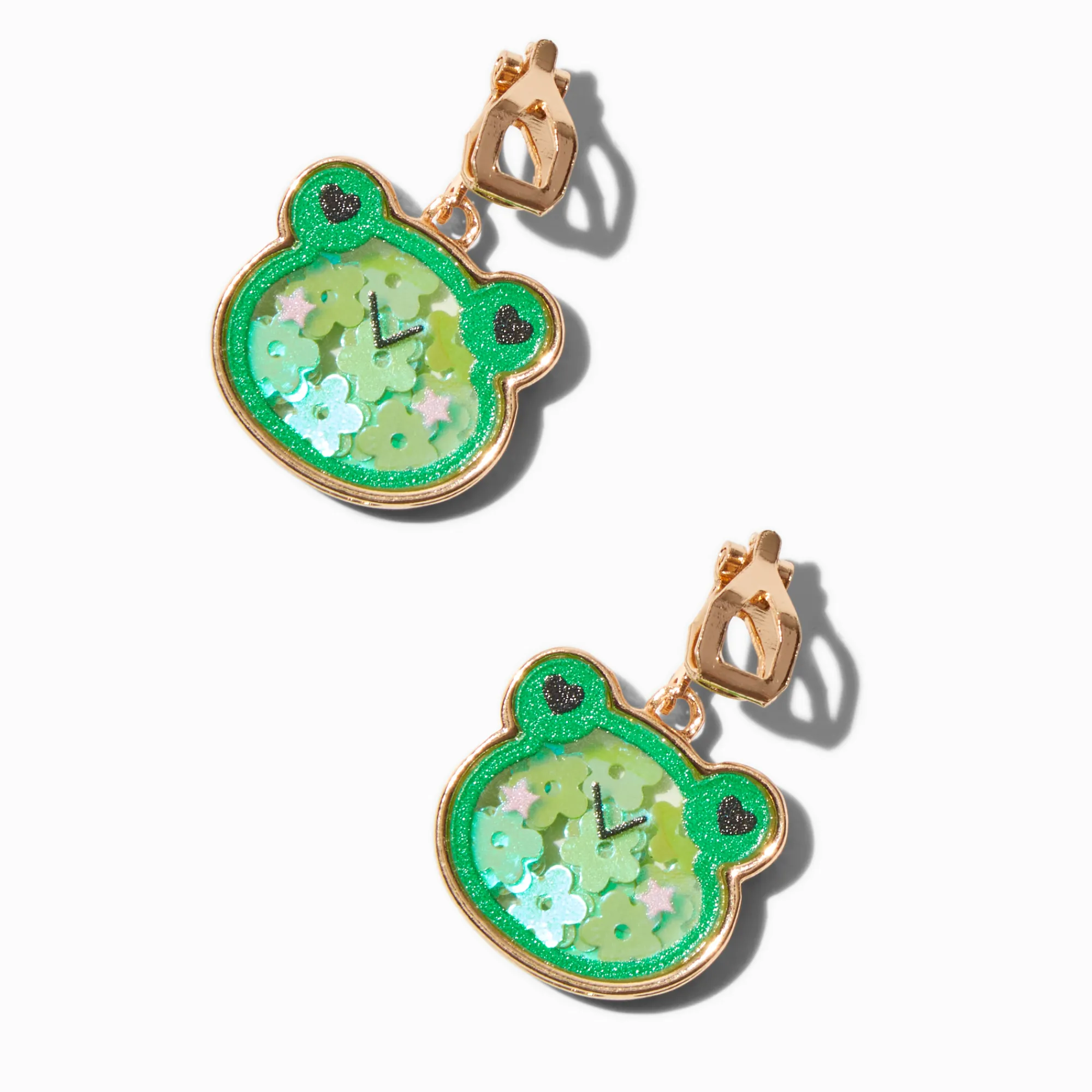 Claire's Clips Et Autocollants-Pendantes à clip grenouille shaker