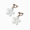 Claire's Clips Et Autocollants-Pendantes à clip marguerites blanches