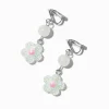 Claire's Clips Et Autocollants-Pendantes à clip marguerites blanches qui changent de couleur en réaction aux UV