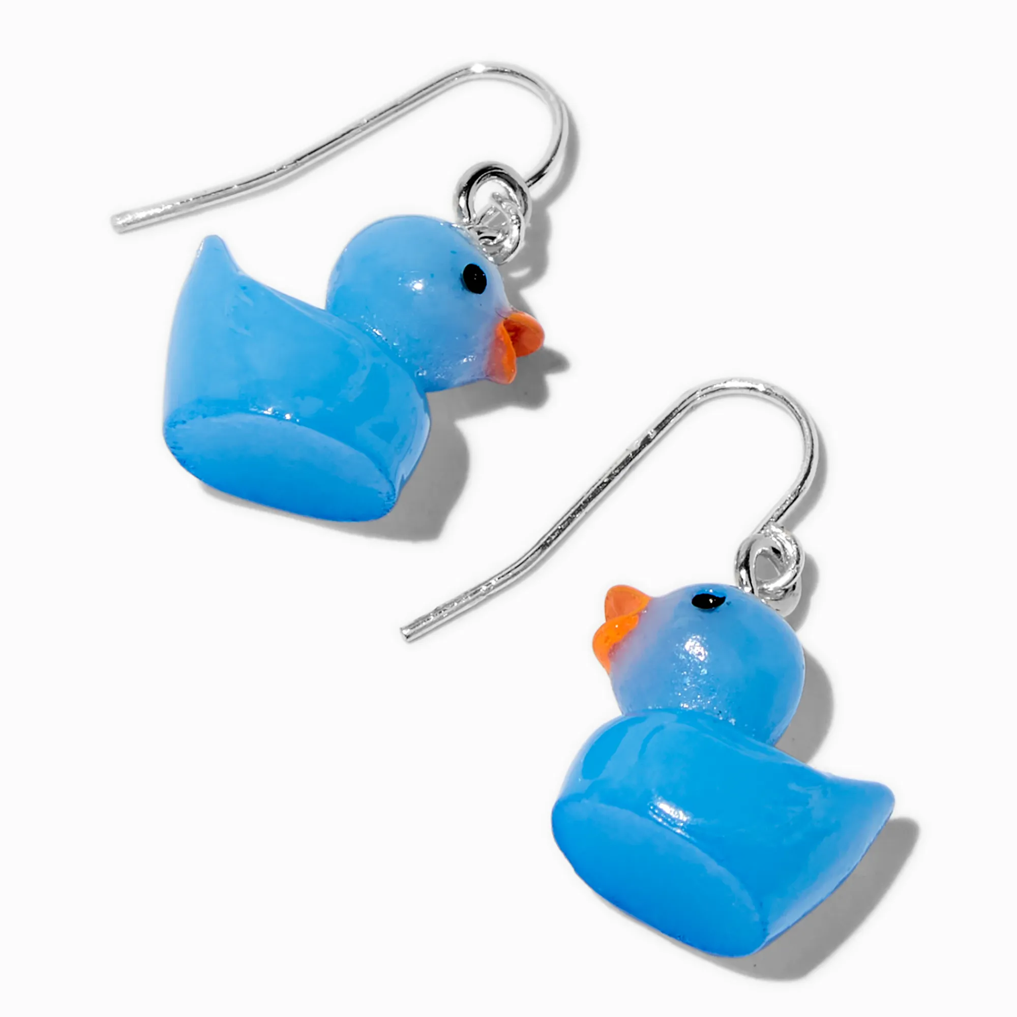 Claire's Pendantes-Pendantes 2,5 cm canard de bain bleues