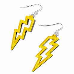 Claire's Pendantes-Pendantes 4 cm éclair jaunes