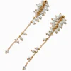 Claire's Pendantes-Pendantes grappe perles d'imitation couleur dorée