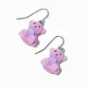 Claire's Pendantes-Pendantes nounours roses duveteuses