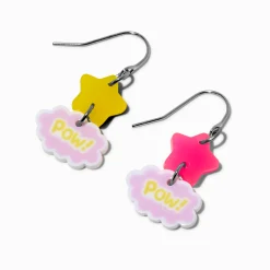 Claire's Pendantes-Pendantes « Pow » étoile