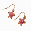 Claire's Pendantes-Pendantes tortue roses