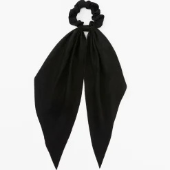 Claire's Chouchous-Petit chouchou foulard - Noir