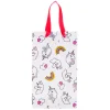 Claire's Sacs Et Boîtes Cadeaux-Petit sac cadeau Miss Glitter la licorne - Blanc