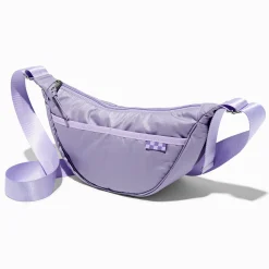 Claire's Sacs À Main Et Sacs Cabas-Petit sac d'épaule en bandoulière matelassé lilas