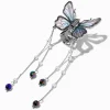 Claire's Barrettes Et Pinces-Pince à cheveux avec pendentif papillon couleur argentée