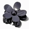 Claire's Barrettes Et Pinces-Pince à cheveux de taille moyenne fleur couleur hématite