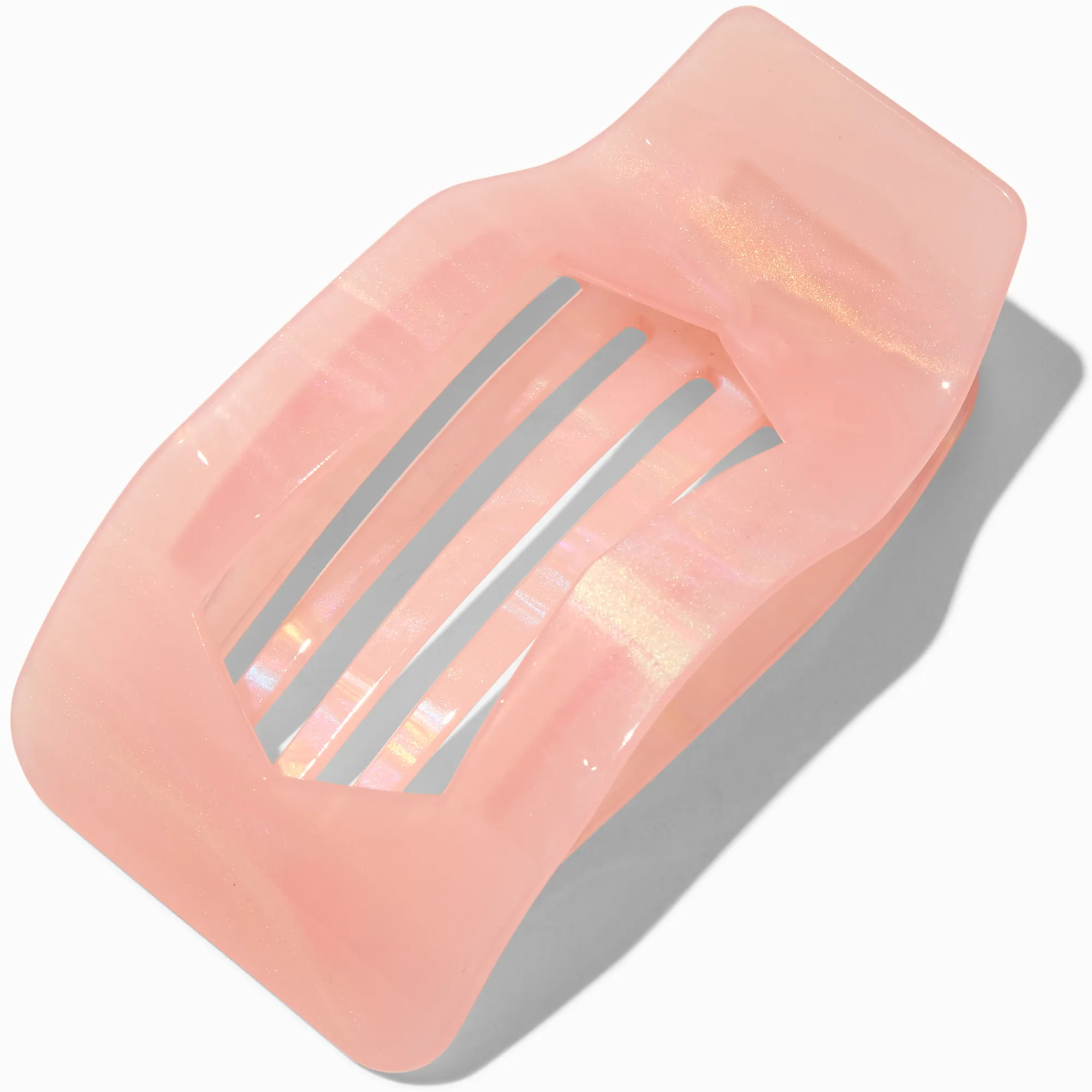 Claire's Barrettes Et Pinces-Pince à cheveux de yoga rose effet marbré