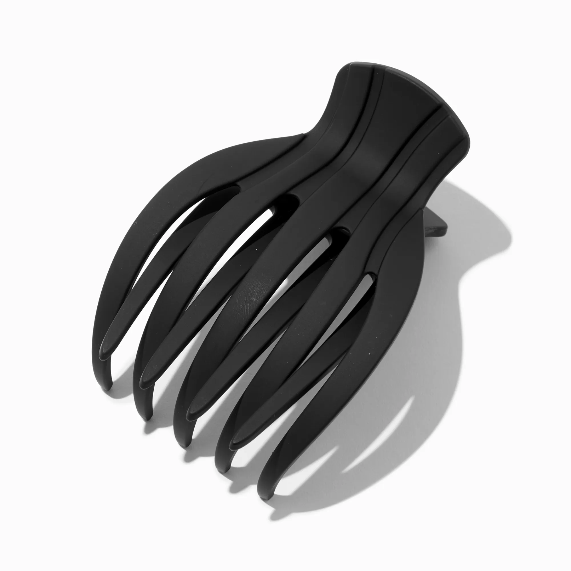 Claire's Barrettes Et Pinces-Pince à cheveux de yoga XL noir mat