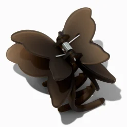 Claire's Barrettes Et Pinces-Pince à cheveux effet givré papillon noire